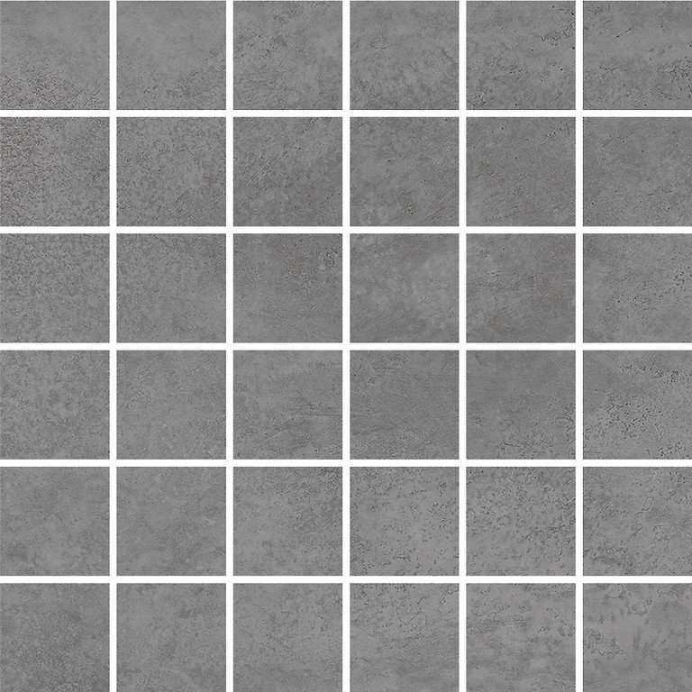 Мозаика Cersanit Townhouse Темно-серый TH6O406, цвет серый, поверхность матовая, квадрат, 300x300