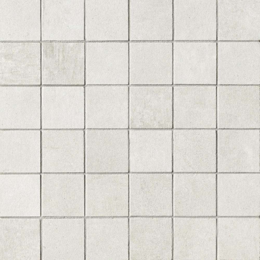 Мозаика Flaviker Urban White Mos. RT. UCMO101, цвет белый, поверхность матовая, квадрат, 300x300