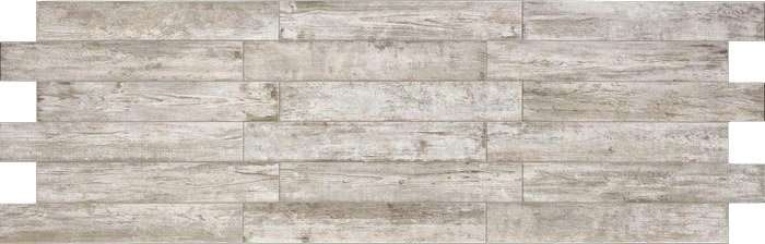 Керамогранит Bayker Nevis Grey, цвет серый, поверхность структурированная, прямоугольник, 150x900