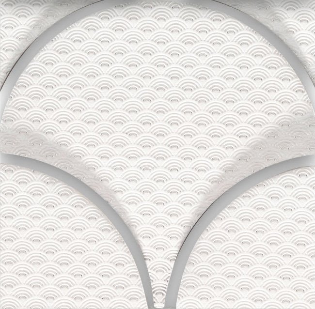 Керамическая плитка Natucer Art Greco Moon Esc.Rampa, цвет белый, поверхность сатинированная, прямоугольник, 62x127