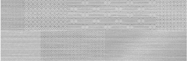 Декоративные элементы Polcolorit Dn-Parisien Grigio Silk, цвет серый, поверхность глянцевая, прямоугольник, 244x744