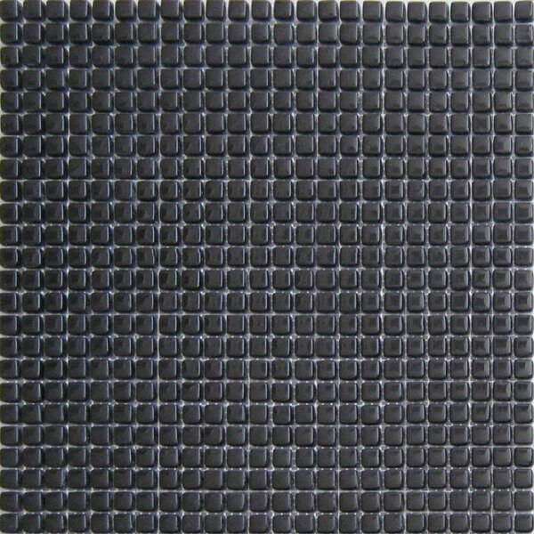 Мозаика Lace Mosaic SS 56, цвет чёрный, поверхность глянцевая, квадрат, 315x315
