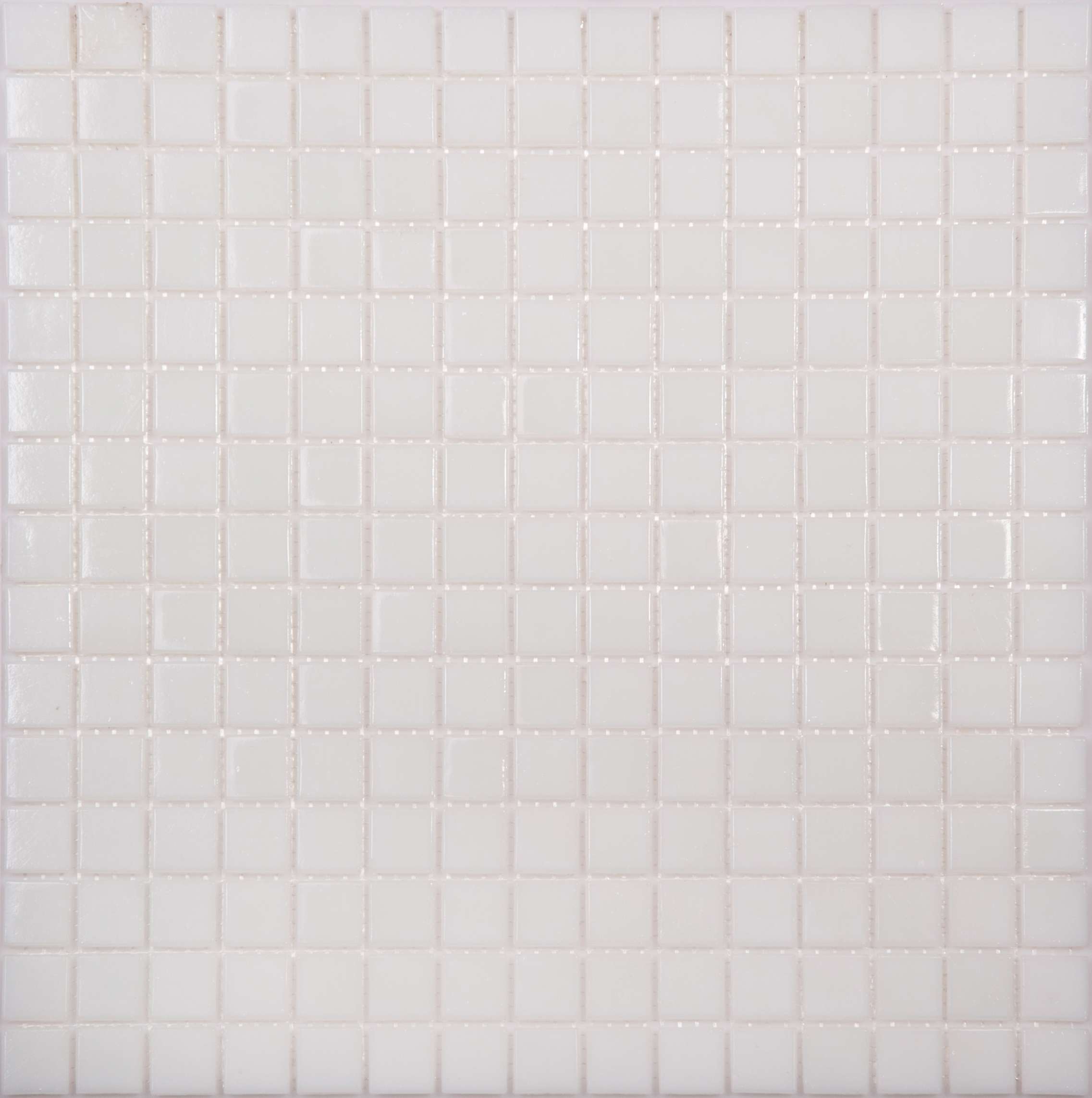 Мозаика NS Mosaic GP02, цвет белый, поверхность глянцевая, квадрат, 327x327