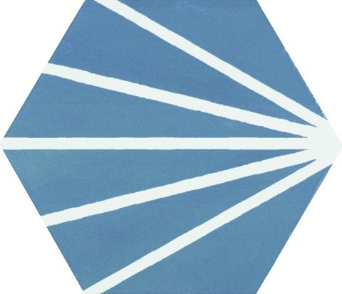 Керамогранит Bestile Meraki Azul, цвет синий, поверхность матовая, прямоугольник, 198x228