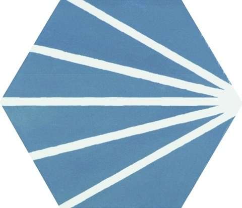 Керамогранит Bestile Meraki Azul, цвет синий, поверхность матовая, прямоугольник, 198x228