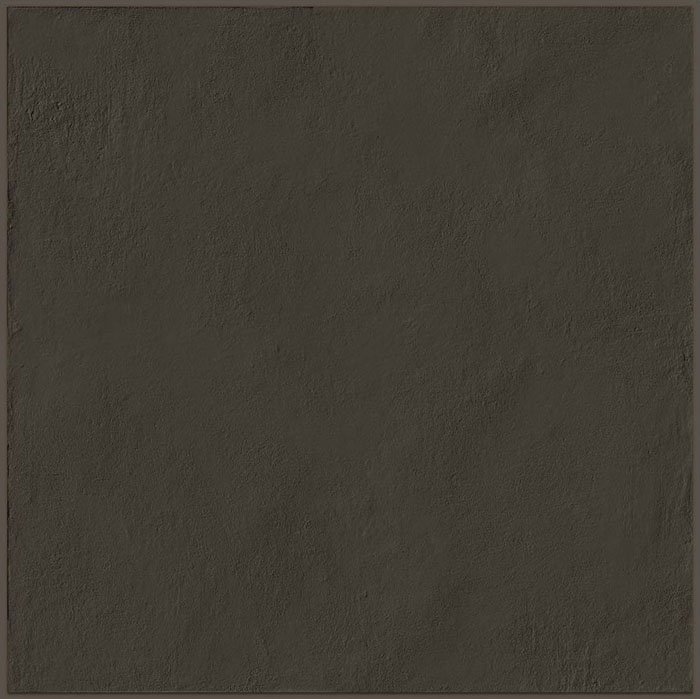 Керамогранит Mutina Tierras Humus PUTI04, цвет чёрный, поверхность матовая, квадрат, 1200x1200