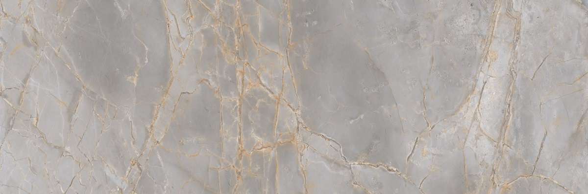 Широкоформатный керамогранит VVS Ceramic Nemi Versace Gold High Gloss, цвет серый, поверхность глянцевая, прямоугольник, 800x3000
