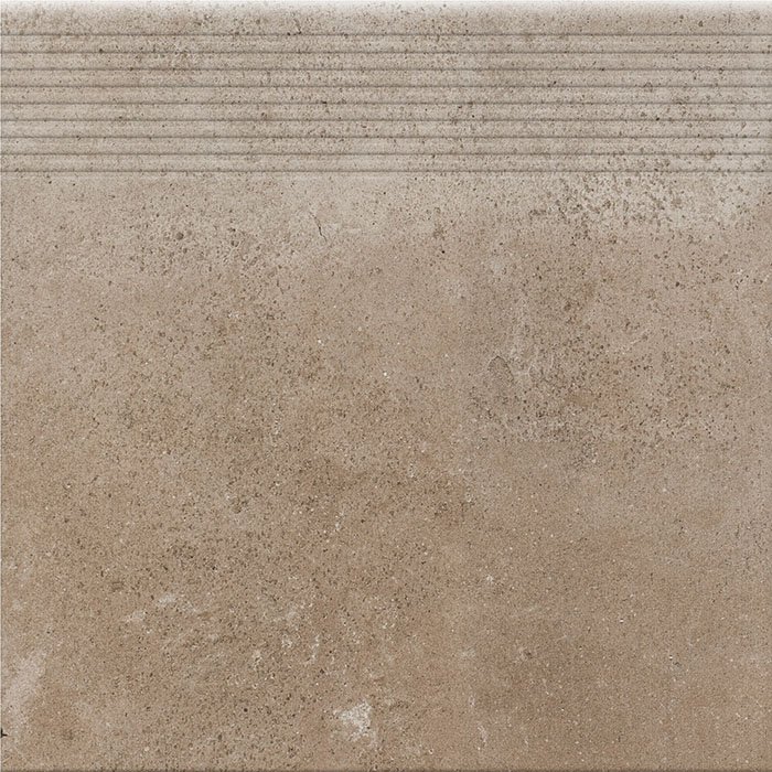 Ступени Cerrad Piatto Sand Ступень Прямая, цвет бежевый, поверхность матовая, квадрат, 300x300