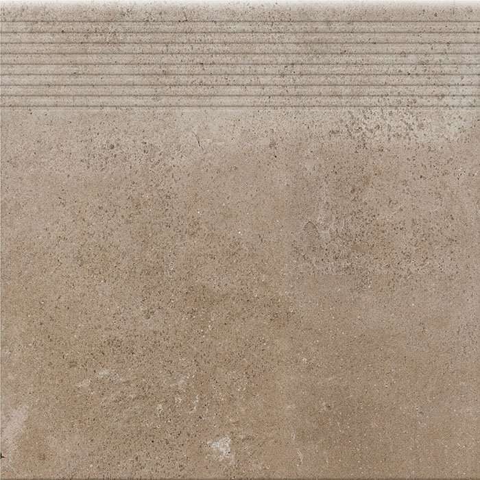 Ступени Cerrad Piatto Sand Ступень Прямая, цвет бежевый, поверхность матовая, квадрат, 300x300