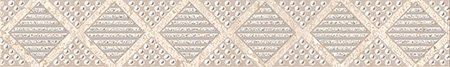 Бордюры Керлайф Classico Orosei Beige 1c, цвет бежевый, поверхность матовая, прямоугольник, 47x315