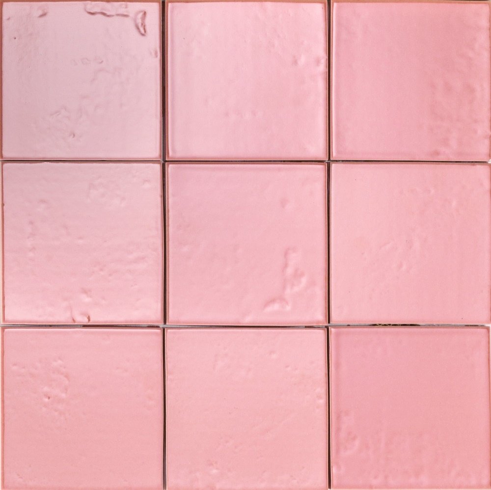 Керамическая плитка Sartoria Artigiana Rosa SAARQU02G, цвет розовый, поверхность глянцевая, квадрат, 110x110