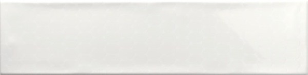 Керамическая плитка Ribesalbes Ocean Decor White, цвет белый, поверхность глянцевая, прямоугольник, 75x300