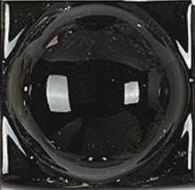 Вставки Adex ADNE8035 Taco Esfera Negro, цвет чёрный, поверхность глянцевая, квадрат, 20x20