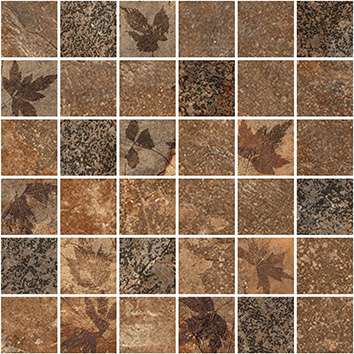 Мозаика Керамин Денвер 4 Мозайка, цвет коричневый, поверхность матовая, квадрат, 300x300