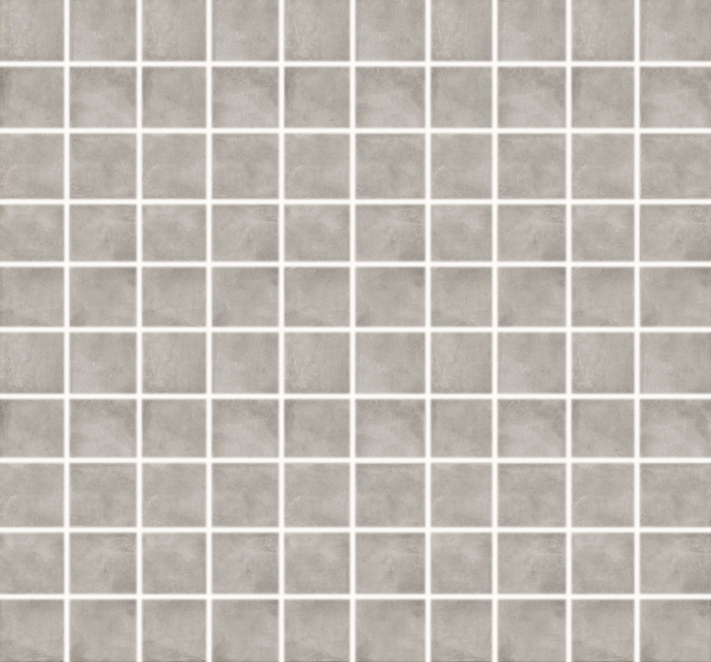 Мозаика Terratinta Kos Moln TTKO04M3N, цвет серый, поверхность матовая, квадрат, 300x300