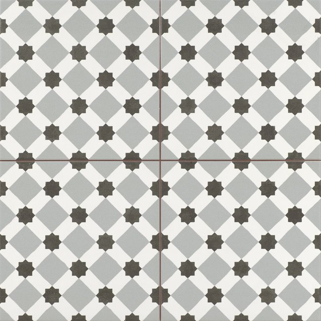 Керамическая плитка Dvomo Timeless Henley Grey Fog, цвет серый, поверхность матовая, квадрат, 450x450