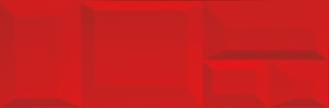Керамическая плитка Aparici Nordic Red Capture, цвет красный, поверхность глянцевая, квадрат, 298x895