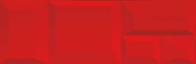Керамическая плитка Aparici Nordic Red Capture, цвет красный, поверхность глянцевая, квадрат, 298x895