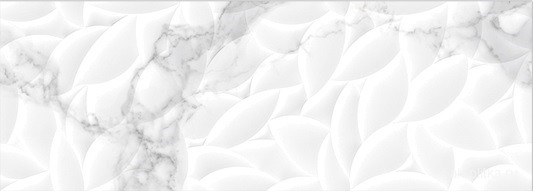Керамическая плитка Sinfonia Classic Essence-CL White, цвет белый, поверхность структурированная, прямоугольник, 320x900