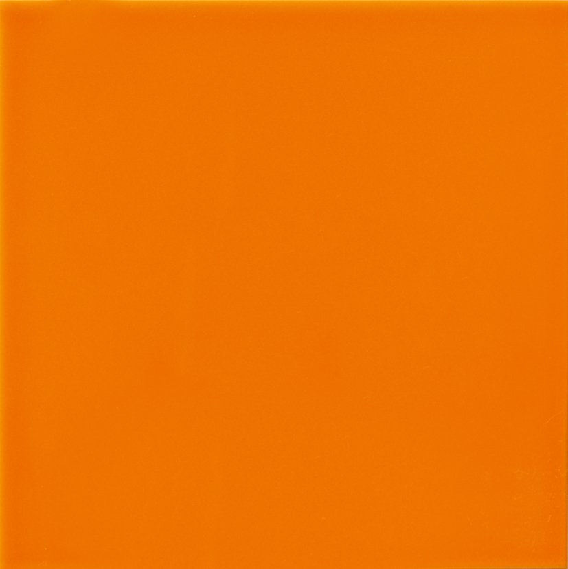 Керамическая плитка Aparici Art Orange, цвет оранжевый, поверхность глянцевая, квадрат, 200x200
