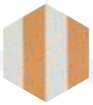 Керамогранит Bestile Meraki Stripe Mostaza Mate, цвет оранжевый, поверхность матовая, прямоугольник, 198x228
