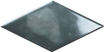 Керамическая плитка Bestile Bondi Diamond Ocean, цвет синий, поверхность матовая, ромб, 100x200