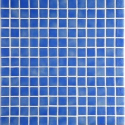 Мозаика Ezarri Niebla 3605 - A, цвет голубой, поверхность глянцевая, квадрат, 334x334