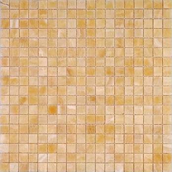 Мозаика Premium Marble Honey Onyx Polished, цвет жёлтый, поверхность полированная, квадрат, 300x300