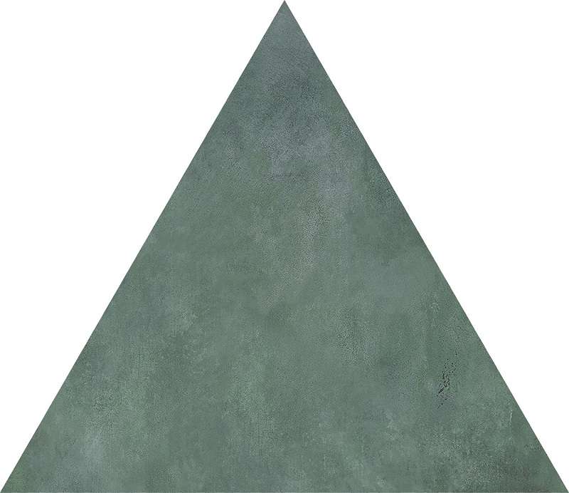 Мозаика Maciej Zien Boho Element Mozaikowy 2, цвет зелёный, поверхность матовая, треугольник, 182x210