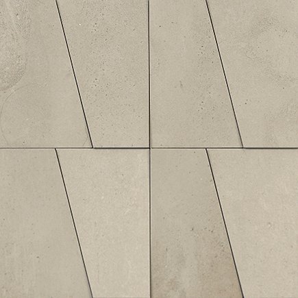 Мозаика Apavisa Nanoarea Taupe Bag Brick, цвет серый, поверхность матовая, квадрат, 300x300
