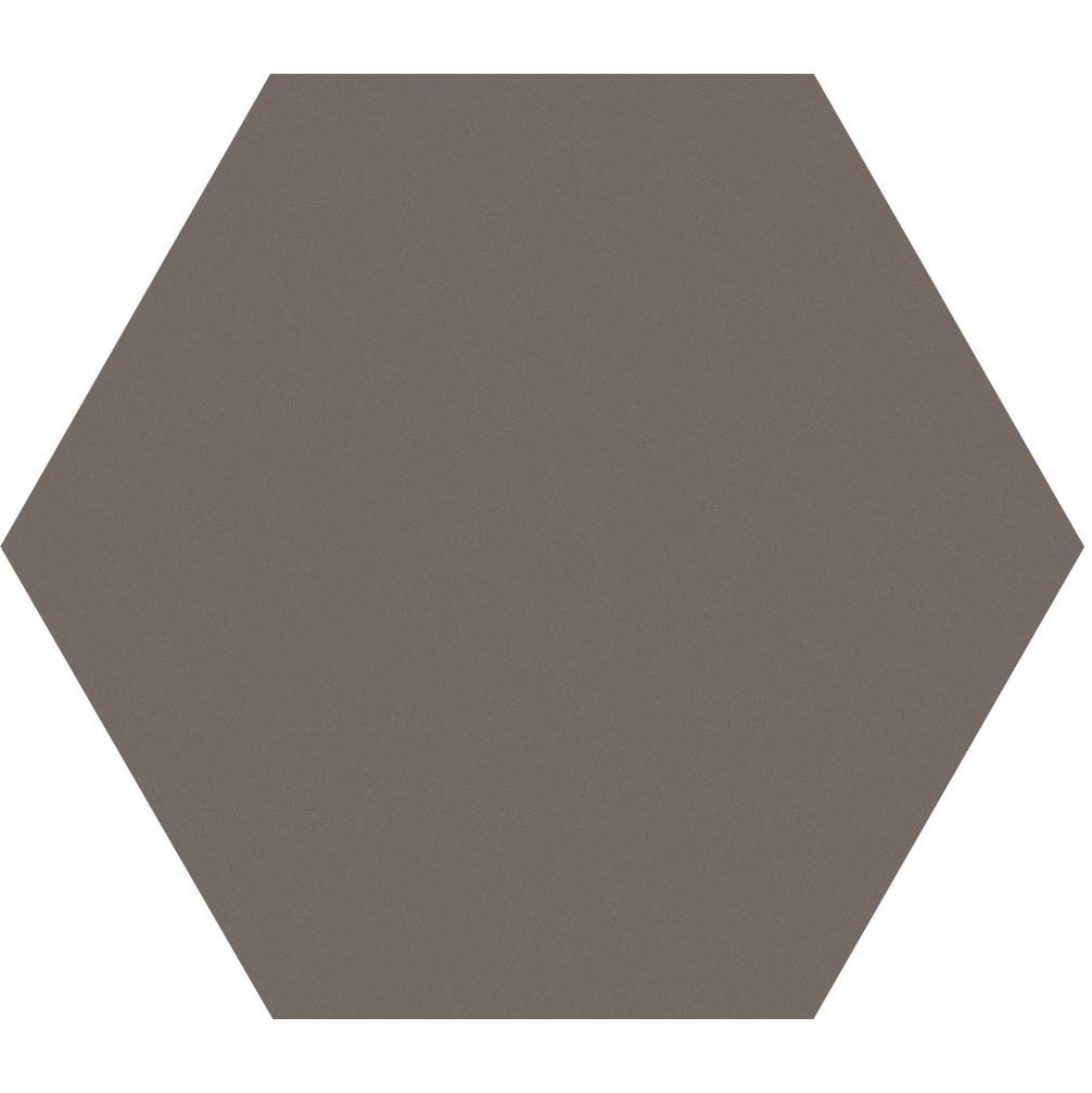 Керамогранит Settecento Matiere Hexa-Stile Fango, цвет коричневый, поверхность матовая, шестиугольник, 126x110