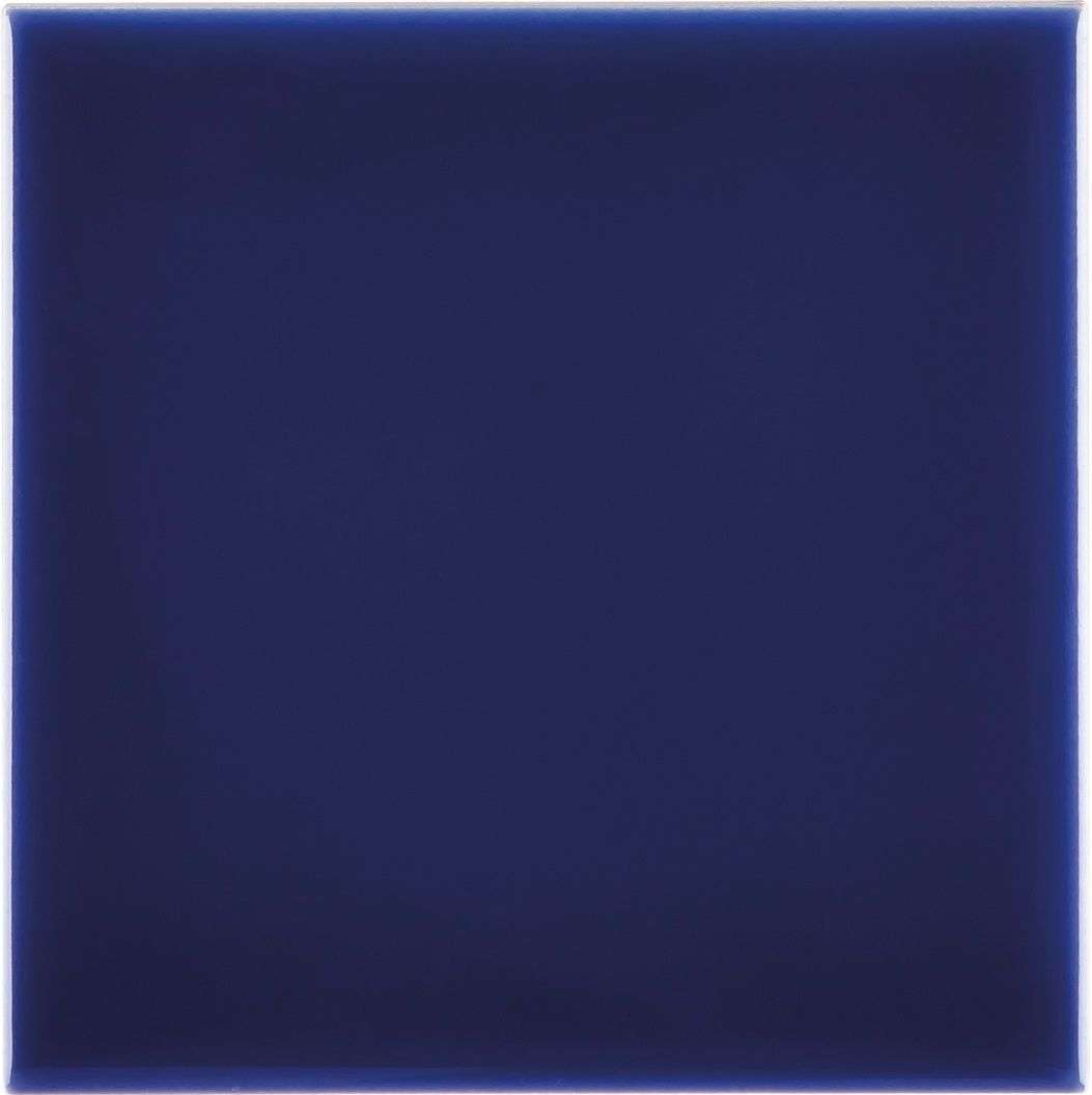Керамическая плитка Adex ADRI1010 Liso Santorini Blue, цвет синий, поверхность глянцевая, квадрат, 100x100