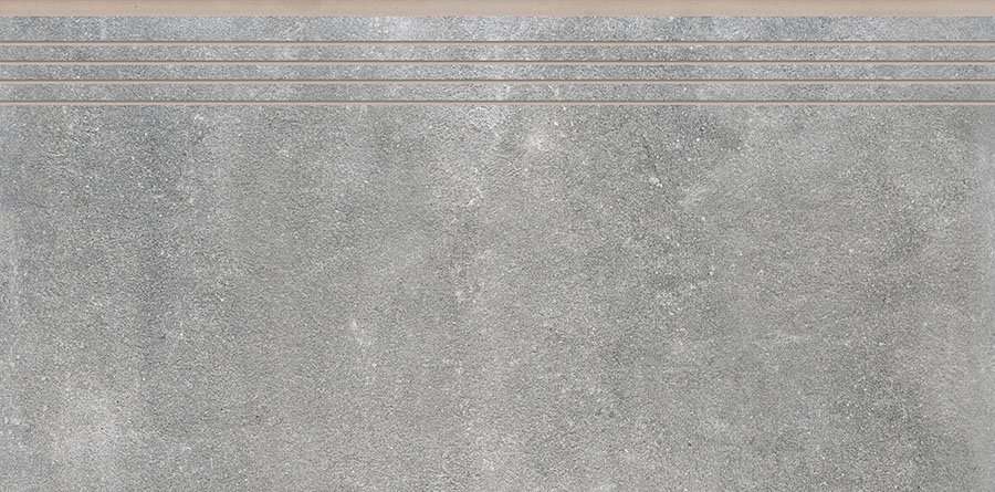 Ступени Cerrad Montego Grafit Ступень Прямая, цвет серый, поверхность матовая, прямоугольник, 397x797