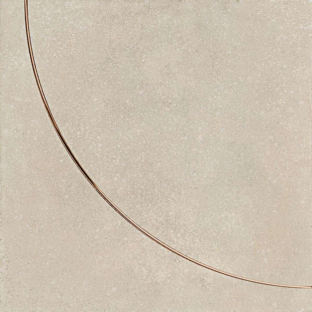 Декоративные элементы Vallelunga Terrae Decoro Arco Rame Sabbia VTED620A, цвет коричневый, поверхность матовая противоскользящая, квадрат, 600x600