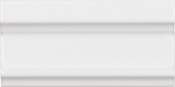 Бордюры Adex ADNE5324 Cornisa Clasica Blanco Z, цвет белый, поверхность глянцевая, прямоугольник, 75x150