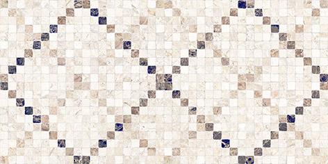 Декоративные элементы Laparet Arte плитка настенная бежевый узор 08-30-11-1370, цвет бежевый, поверхность глянцевая, прямоугольник, 200x400