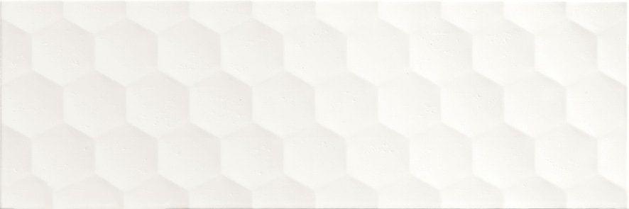 Керамическая плитка Pamesa Glace Blanco Mate, цвет белый, поверхность матовая рельефная, прямоугольник, 250x750