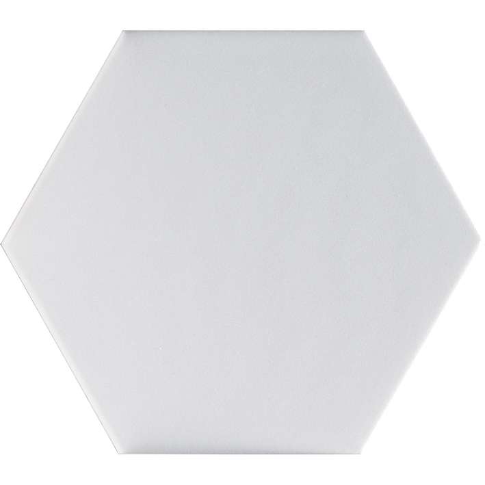 Керамическая плитка L'Antic Colonial Faces H2 Blanco L138000251, цвет белый, поверхность матовая, шестиугольник, 130x150