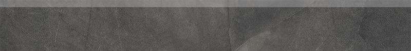Бордюры Ariana Storm Battiscopa Mud PF60004164, цвет чёрный, поверхность матовая, прямоугольник, 55x600