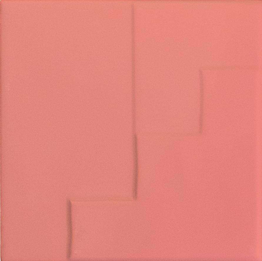 Декоративные элементы Wow Casbah Decor Mix Teja 129490, цвет розовый, поверхность матовая, квадрат, 125x125