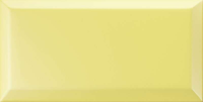 Керамическая плитка Vogue Bisello IN Cedro, цвет жёлтый, поверхность сатинированная, кабанчик, 100x200