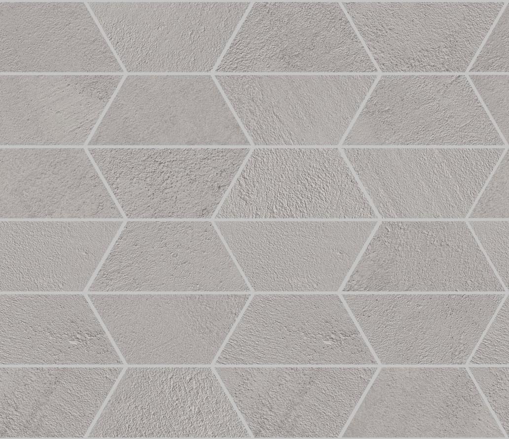 Мозаика ABK Crossroad Chalk Mos. Gem Grey PF60000581, цвет серый, поверхность матовая, , 300x340