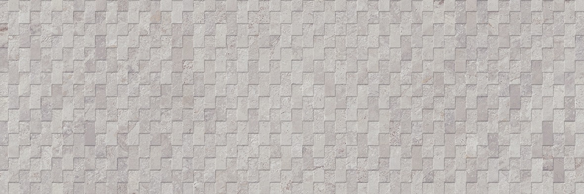 Декоративные элементы Porcelanosa Image Silver Deco V13895611, цвет серый, поверхность матовая 3d (объёмная), прямоугольник, 333x1000