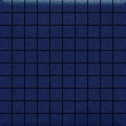 Мозаика Ce.Si Full Body Neon Su Rete 1x1, цвет синий, поверхность матовая, квадрат, 300x300