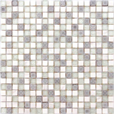 Мозаика Caramelle Mosaic Antichita Classica 11 (Стекло), цвет серый, поверхность глянцевая, квадрат, 310x310