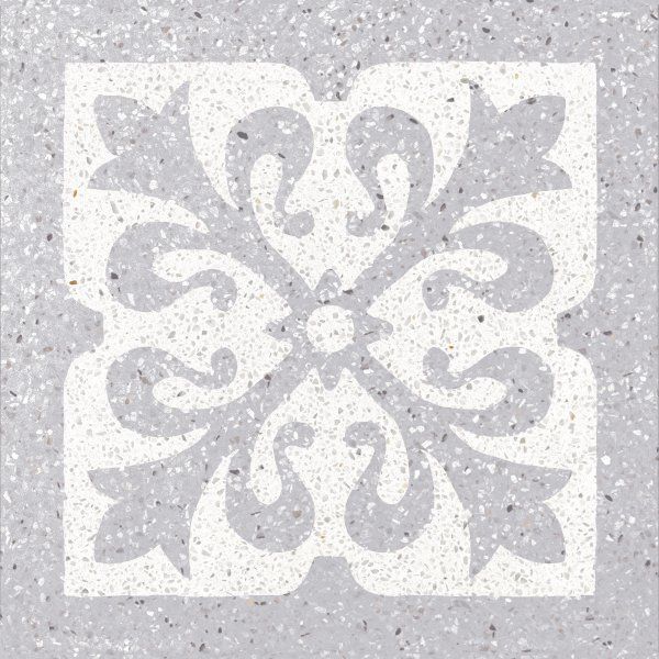 Керамогранит Marca Corona Forme Stemma F. D090, цвет серый, поверхность матовая, квадрат, 200x200