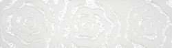 Керамическая плитка Legend Elegance Cen. Rosen Blanco, цвет белый, поверхность глянцевая, прямоугольник, 70x250