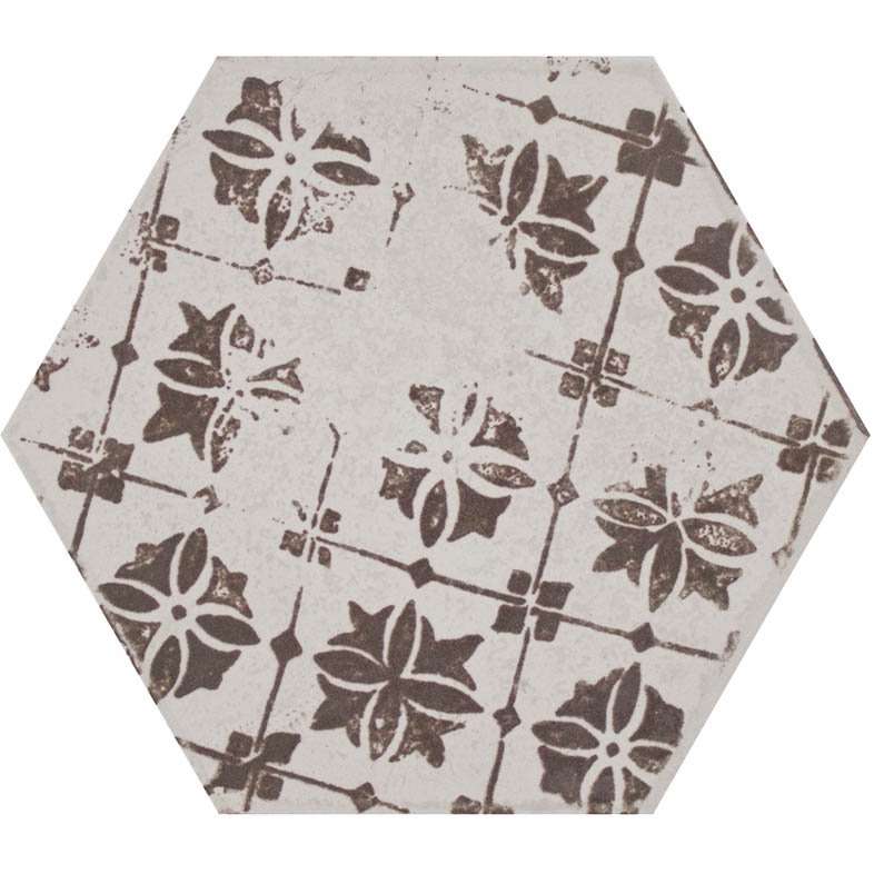 Декоративные элементы Settecento Matiere Hexa-Stile Decor Ivory Lappato, цвет слоновая кость, поверхность лаппатированная, шестиугольник, 126x110