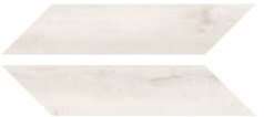 Керамогранит Colli Kent Bianco Chevron 4647, цвет белый, поверхность матовая, шеврон, 65x330
