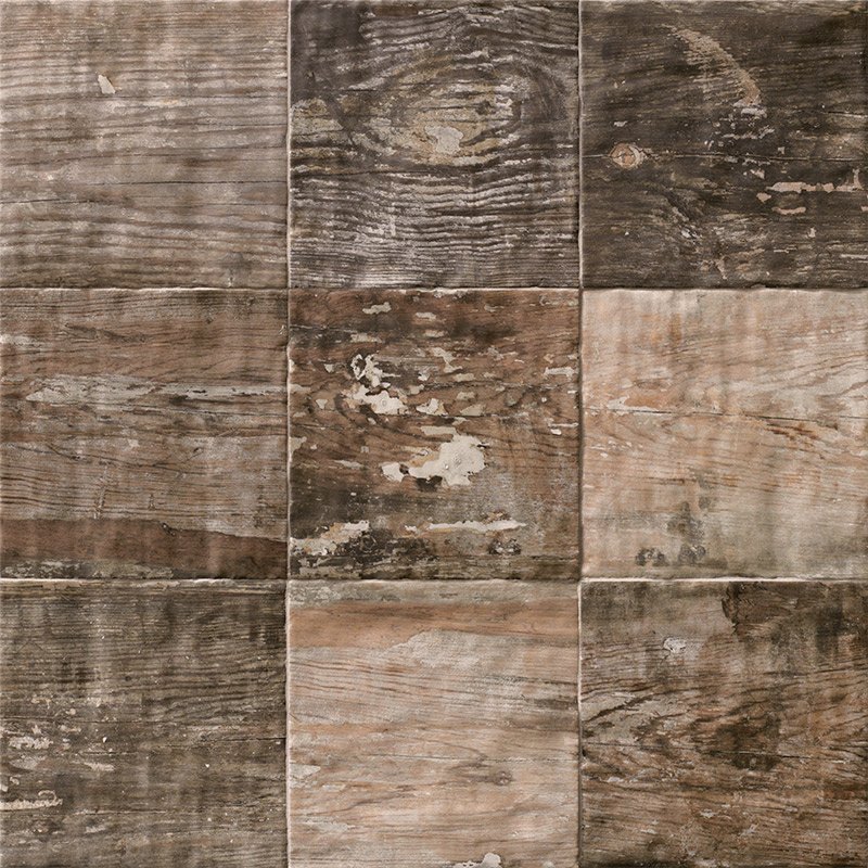 Керамическая плитка Mainzu Colonial Caoba, цвет коричневый, поверхность матовая, квадрат, 200x200